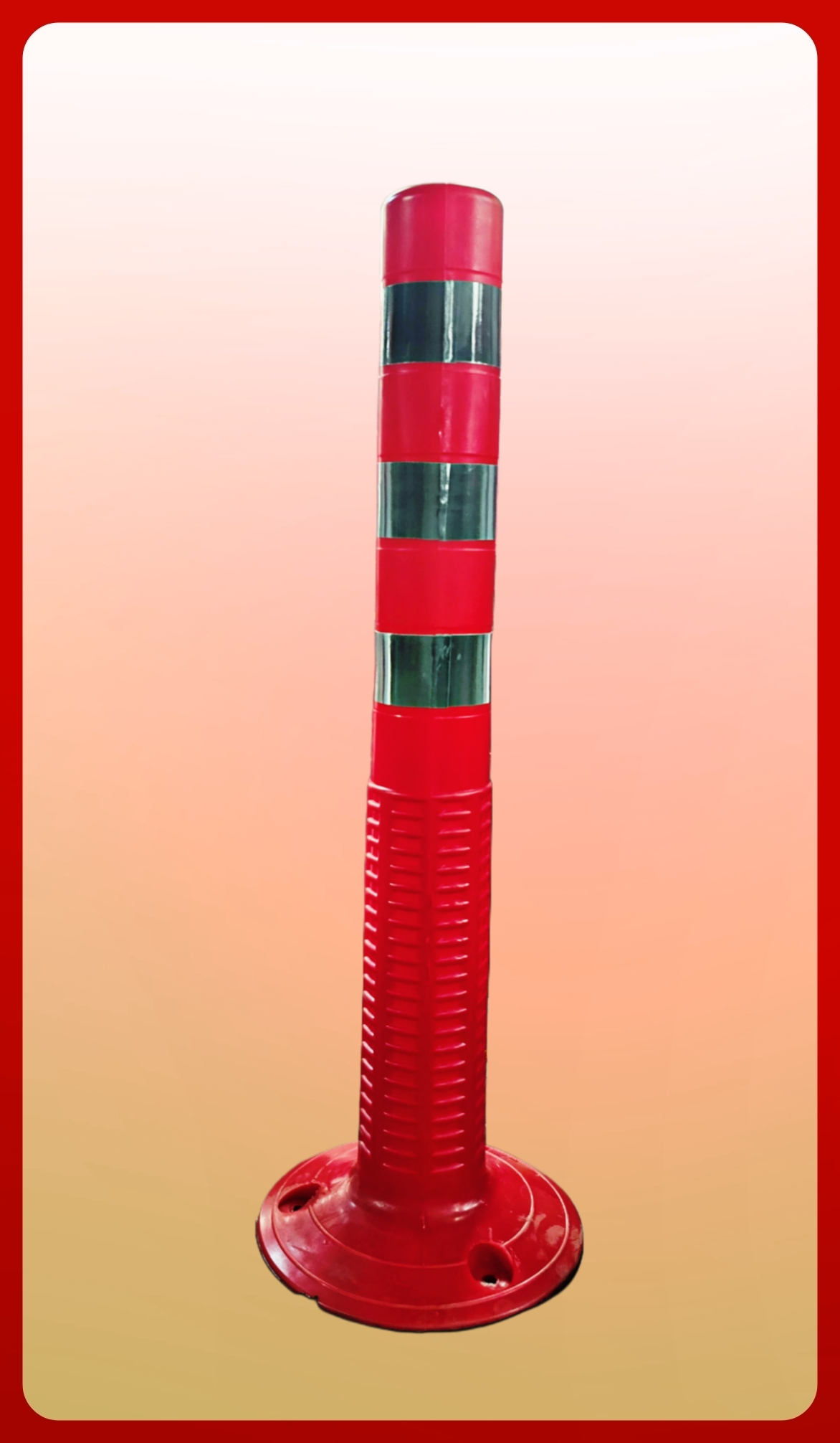 استوانه ایمنی 75 سانتی - تجهیزات ترافیکی